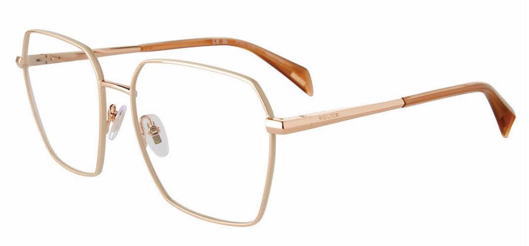 Police VPLM06M Women's Eyeglasses in Gold