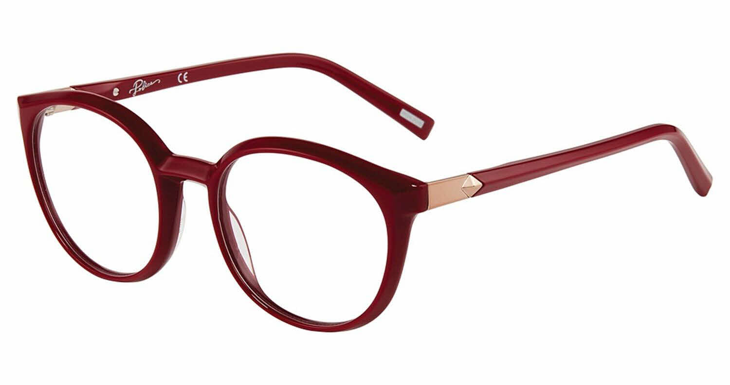 Police VPLF28 Womens Eyeglasses in Burgundy 140$