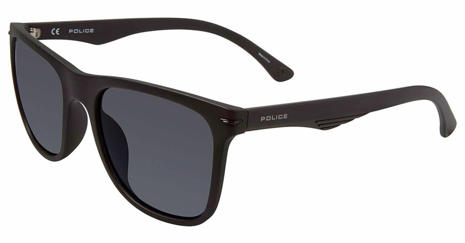 police sunglasses spl357 matte black u28p