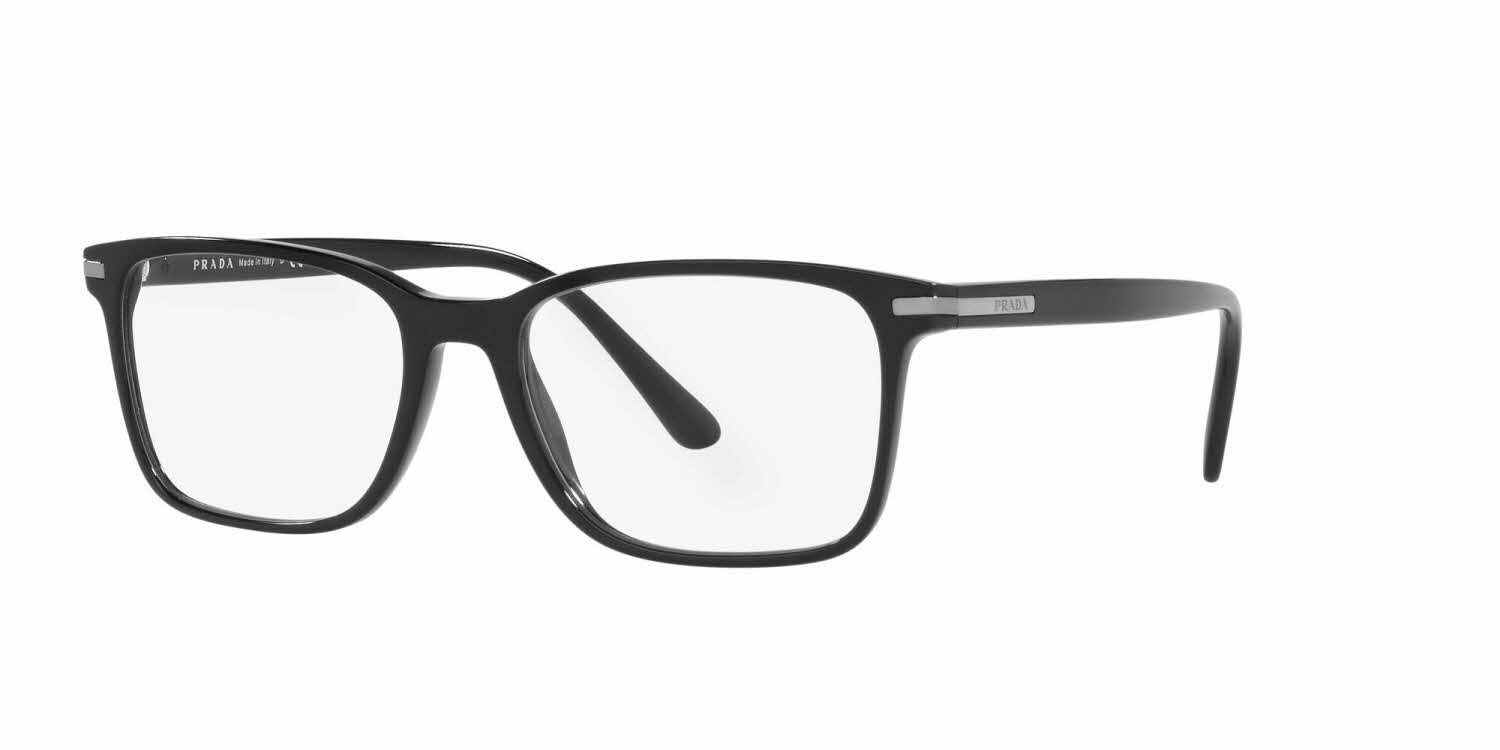 Prada PR 14WVF Men's Eyeglasses In Black