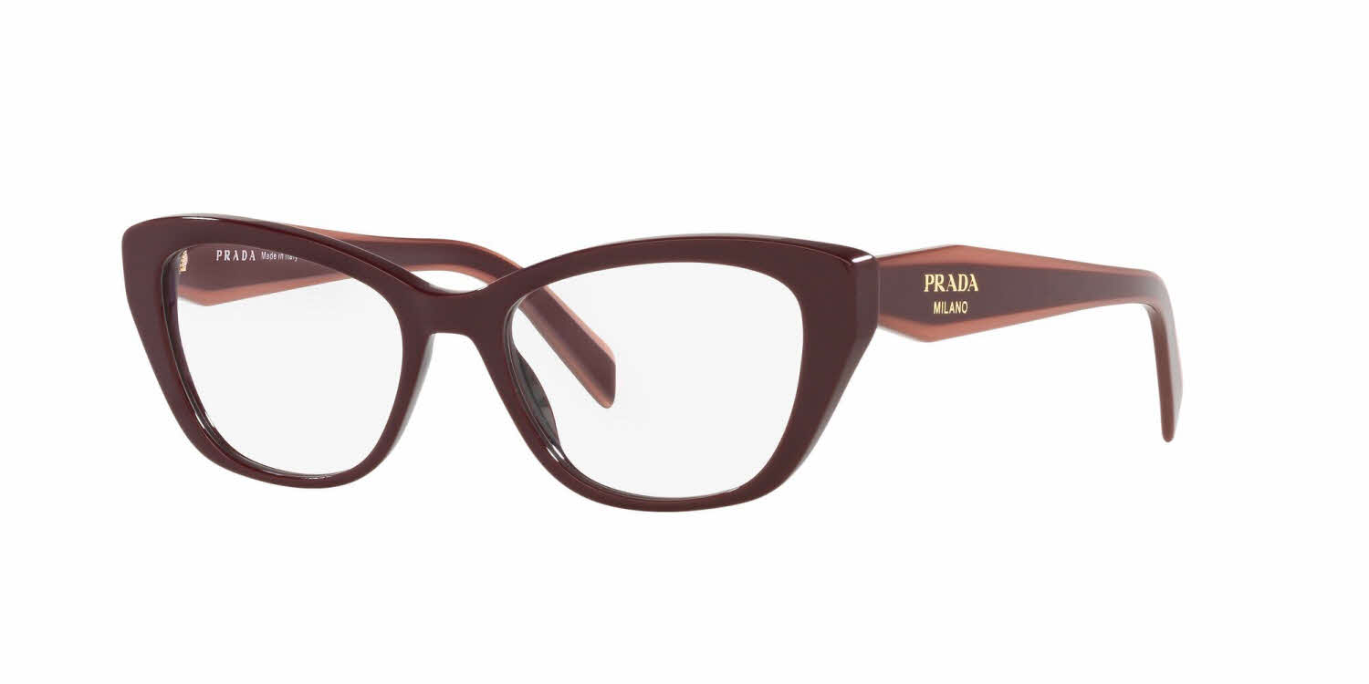 Prada PR 19WV Women's Eyeglasses In Brown