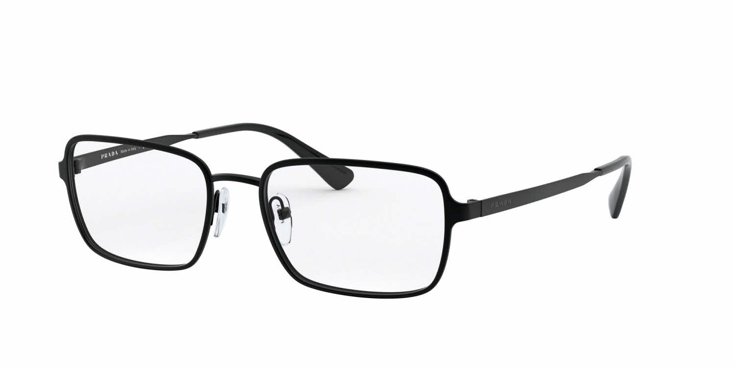 prada rectangular eyeglasses