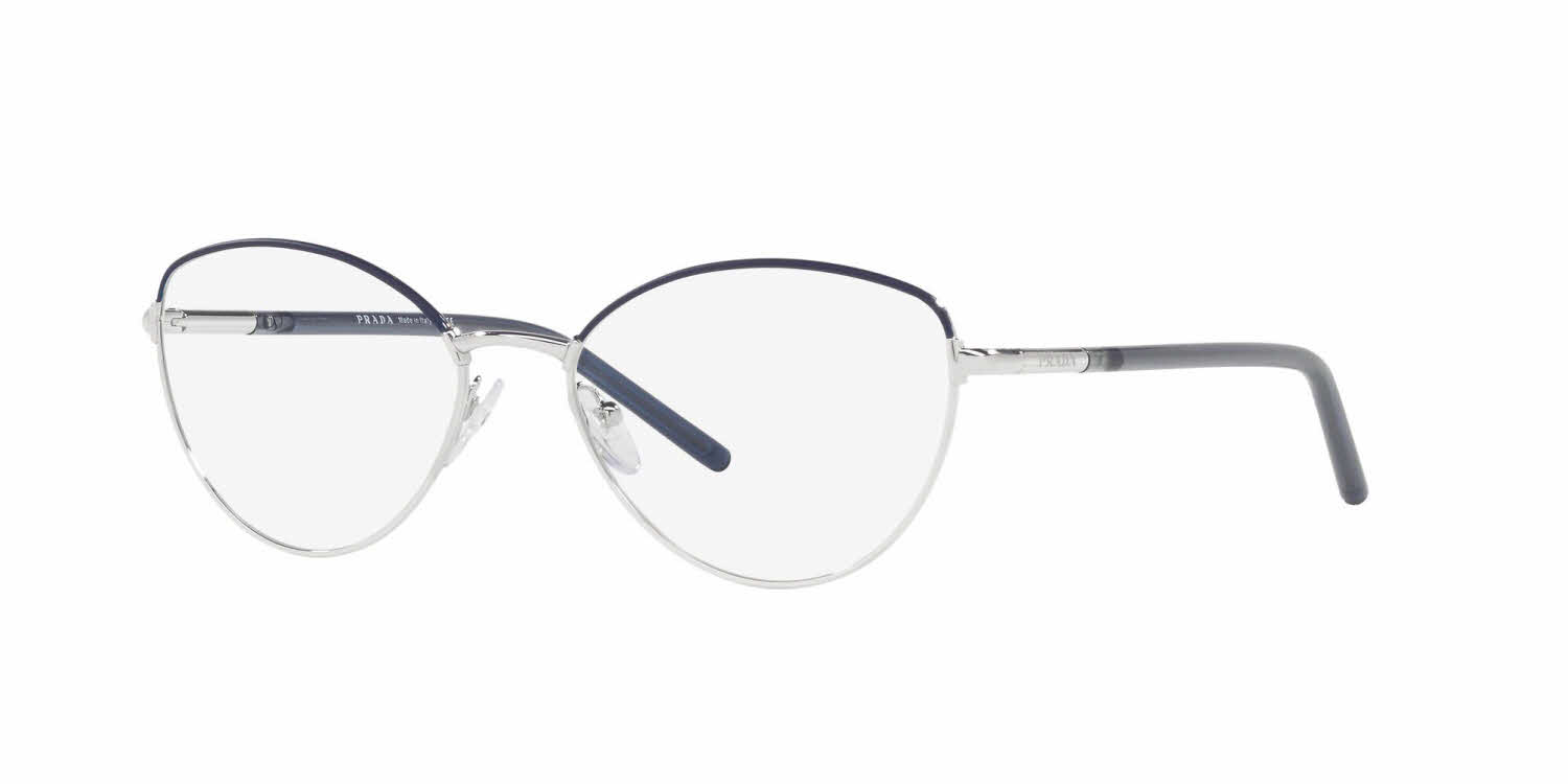Prada PR 62WV Women's Eyeglasses, In Bluette-Silver