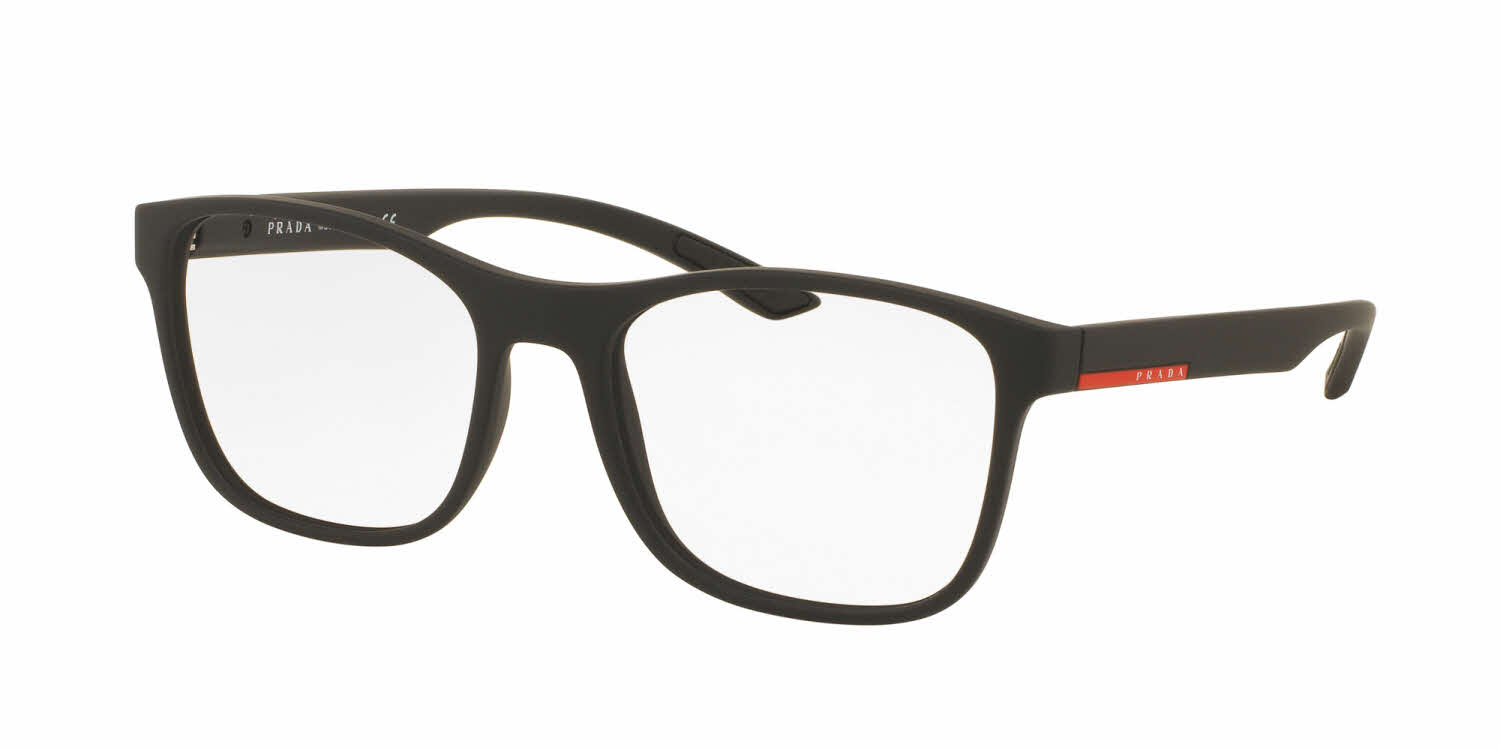 prada red eyeglass frames