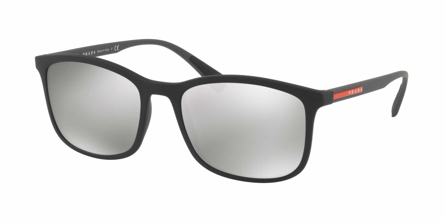 Prada Linea Rossa PS 01TS Men's Sunglasses In Black