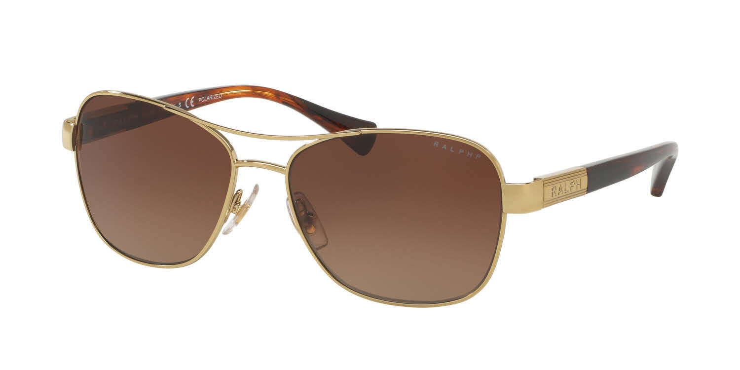 Ralph Lauren Leather Shield Sunglasses Womens Accessories Sunglasses 
