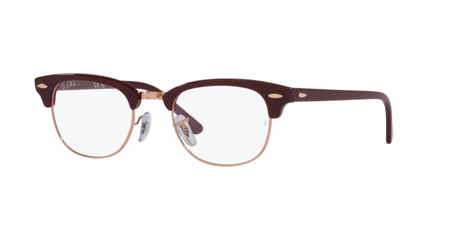 Ray-Ban RB5154 Clubmaster Eyeglasses In Burgundy