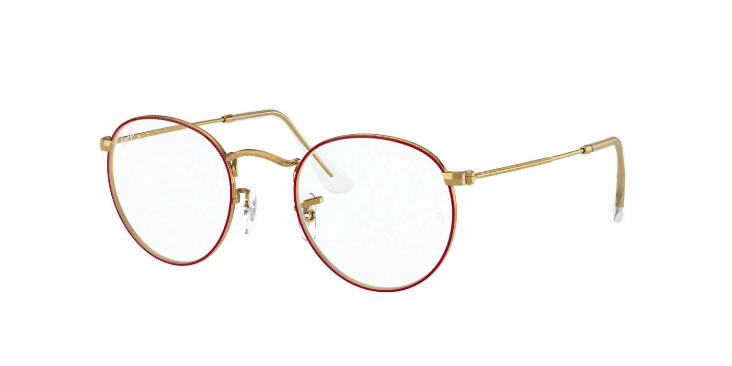 Ray-Ban RB3447V Round Metal Eyeglasses | FramesDirect.com
