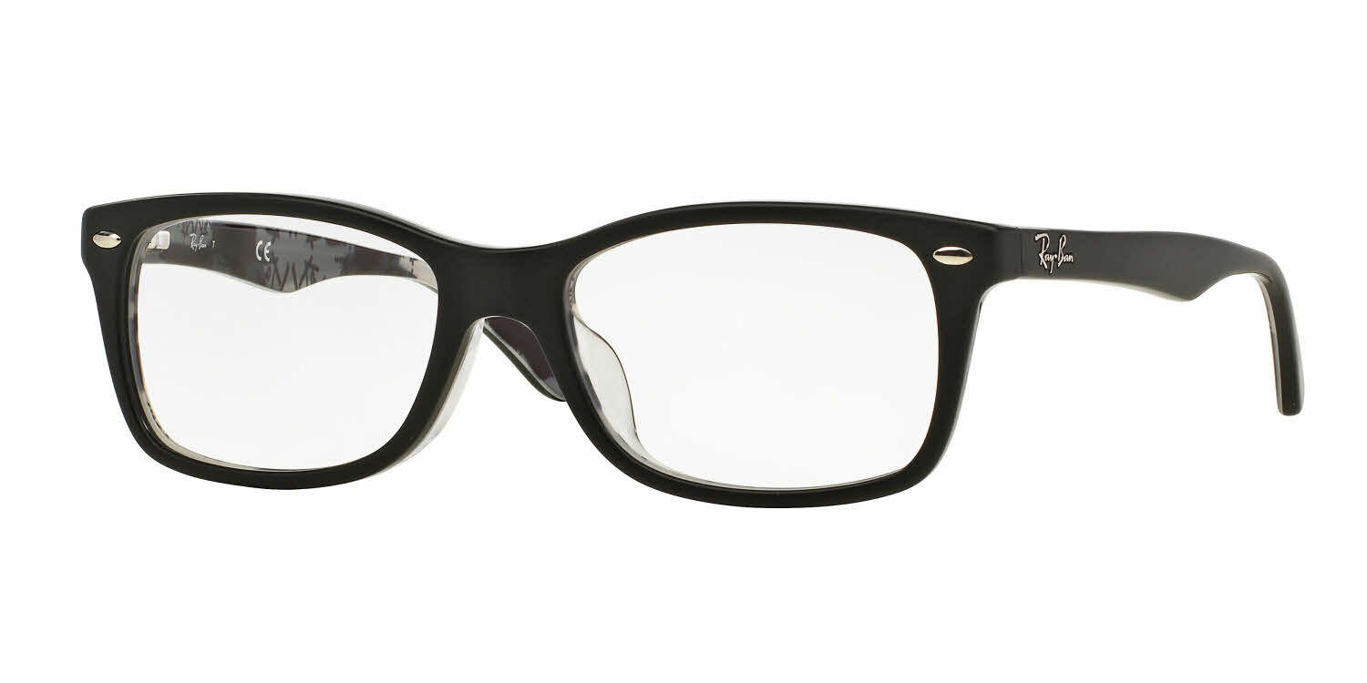 Ray-Ban RB5228F - Alternate Fit Eyeglasses In Black