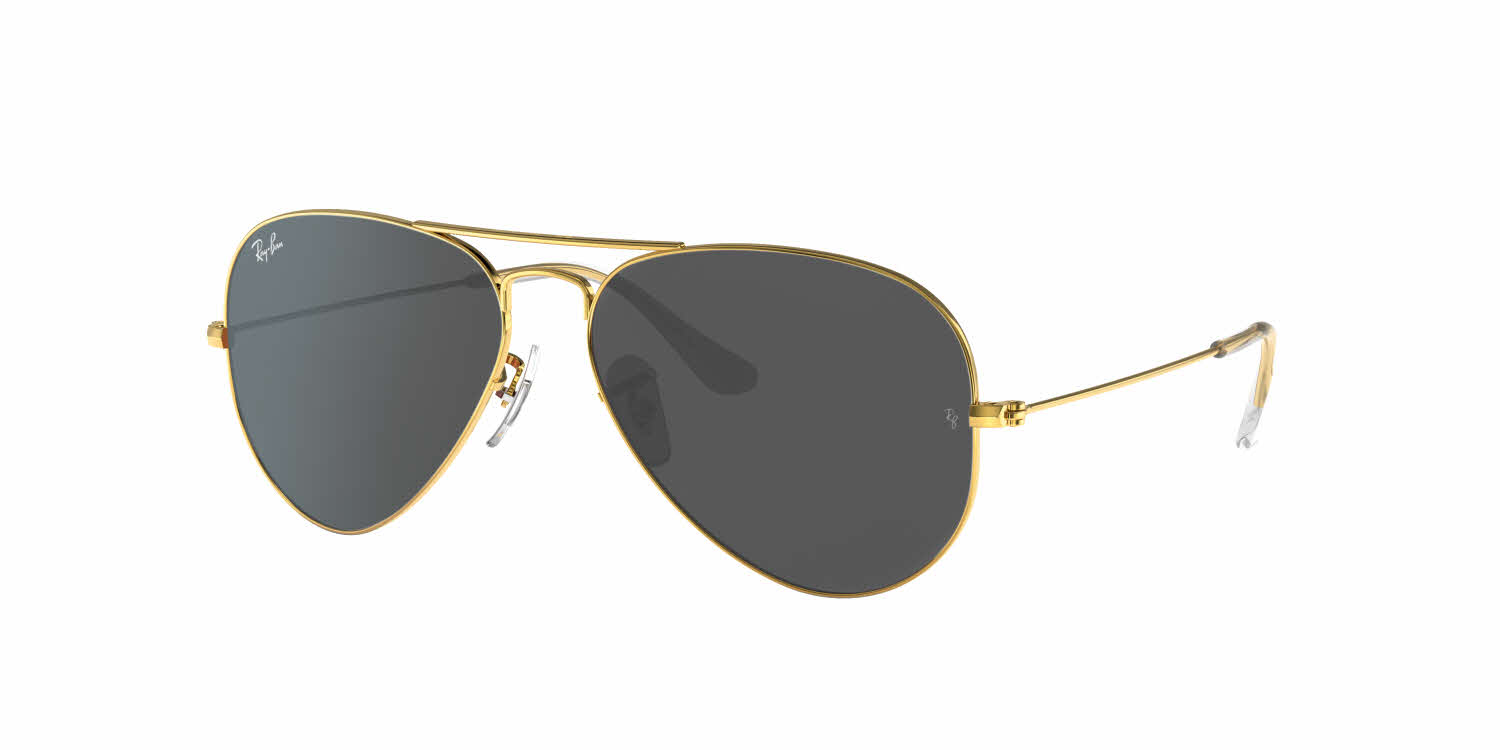 Visit Prescription Sunglasses Ray-Ban RB3025 - Large Metal Aviator Image 1