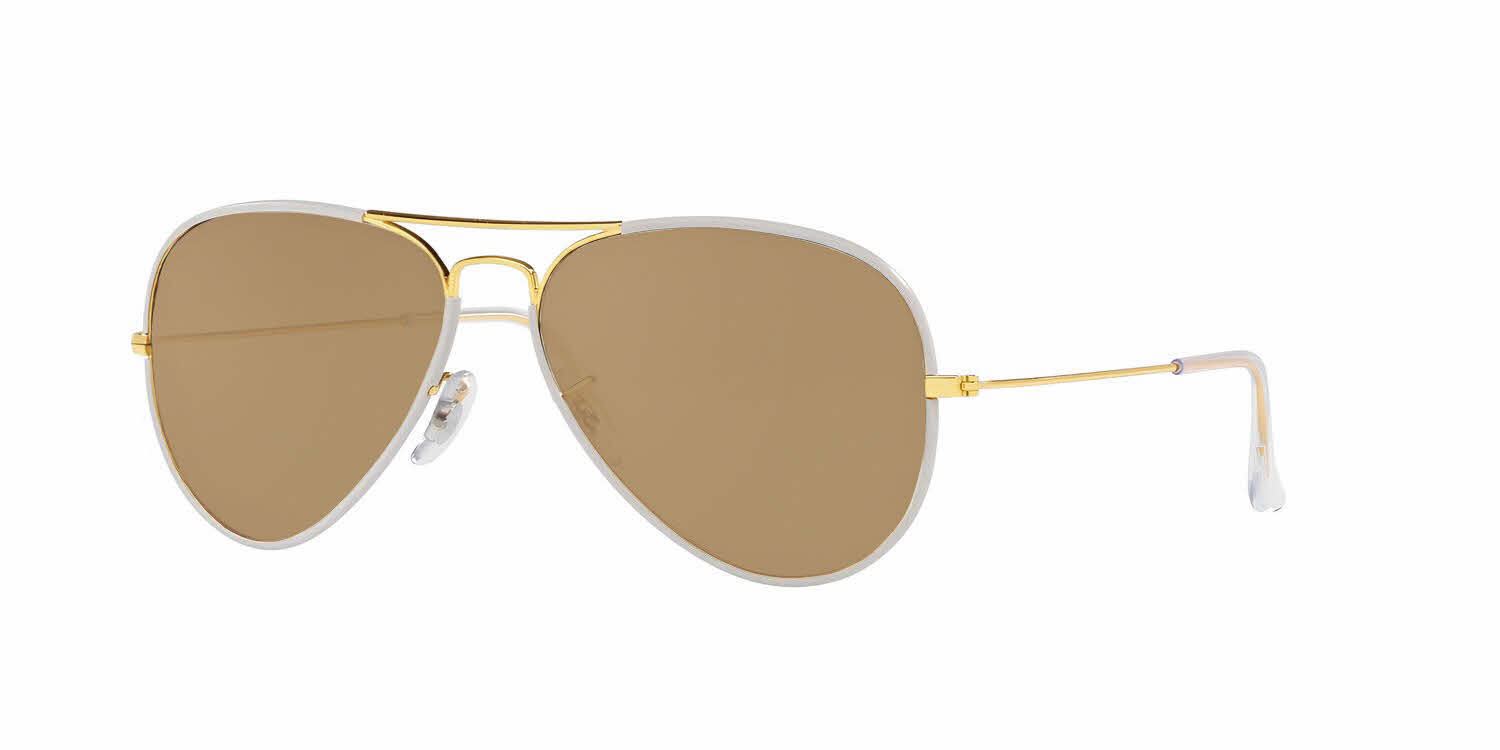 Visit Prescription Sunglasses Ray-Ban RB3025JM - Aviator Full Color Image 1