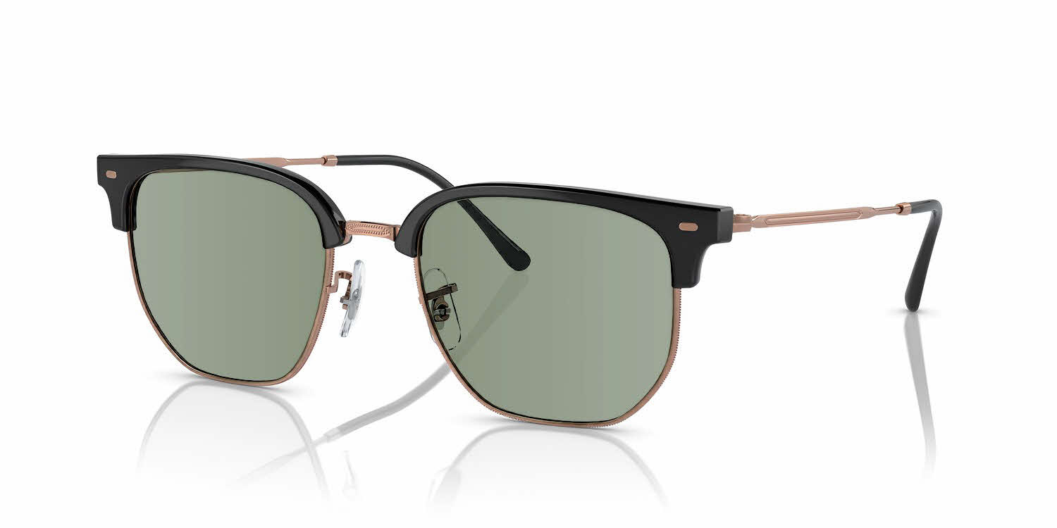 Ray-Ban RB4416F Dark Grey On Rose Gold (672071) Prescription Sunglasses - Image 1