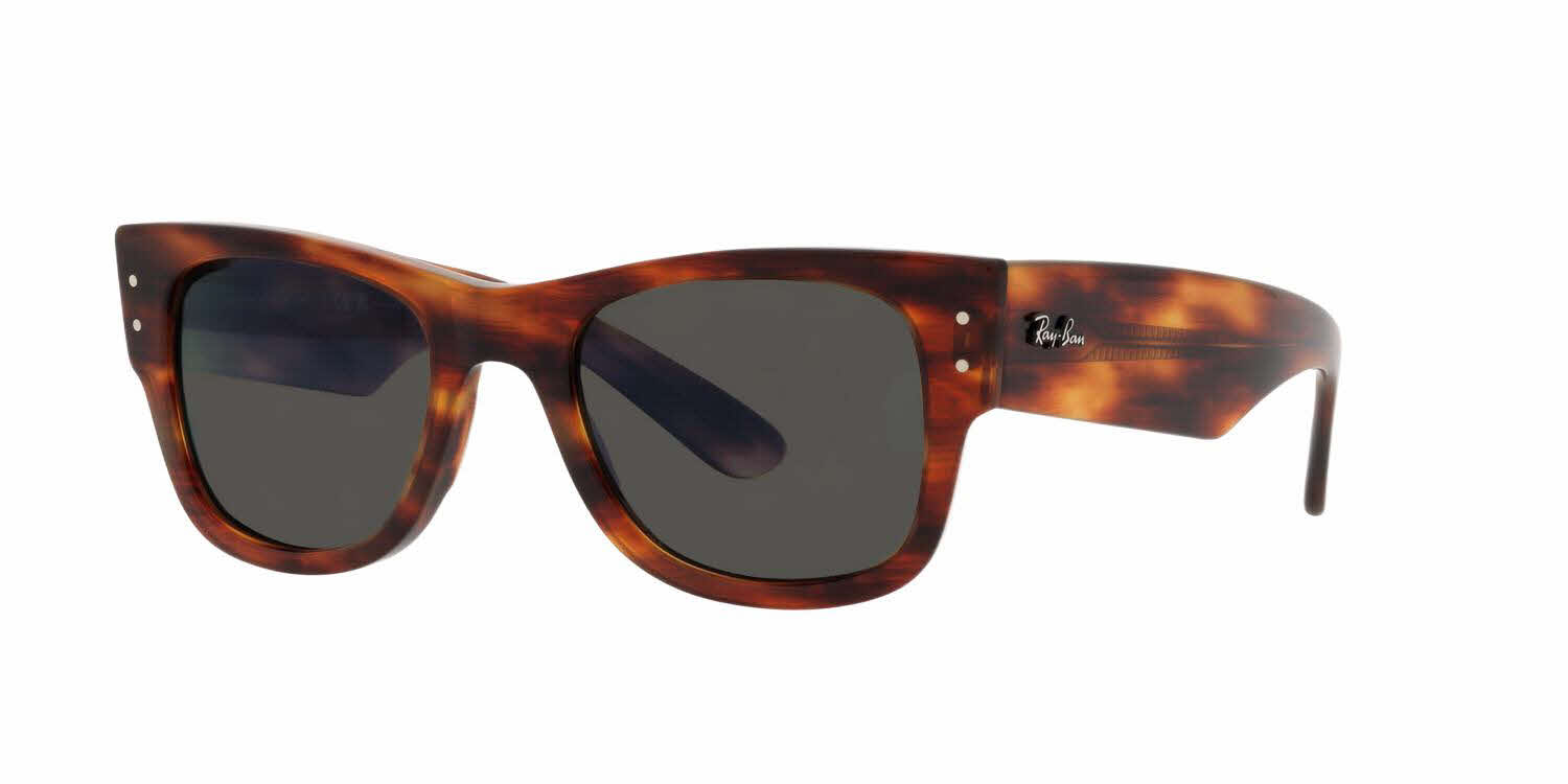 Ray-Ban RB0840S - Mega Wayfarer Striped Havana (954/57) Prescription Sunglasses - Image 1