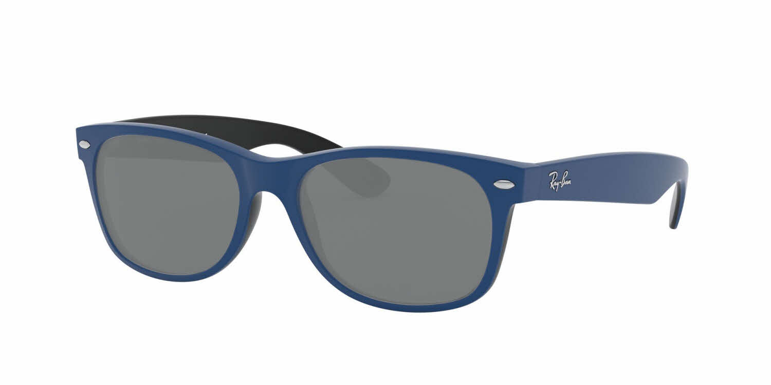 Ray-Ban RB2132 - New Wayfarer Prescription Sunglasses In Blue