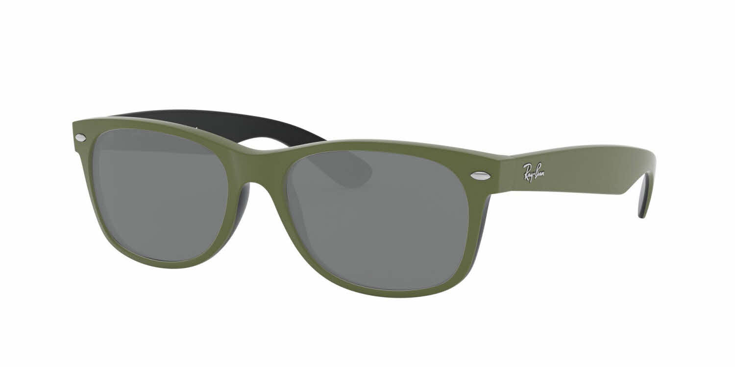 Ray-Ban RB2132 - New Wayfarer Prescription Sunglasses In Green