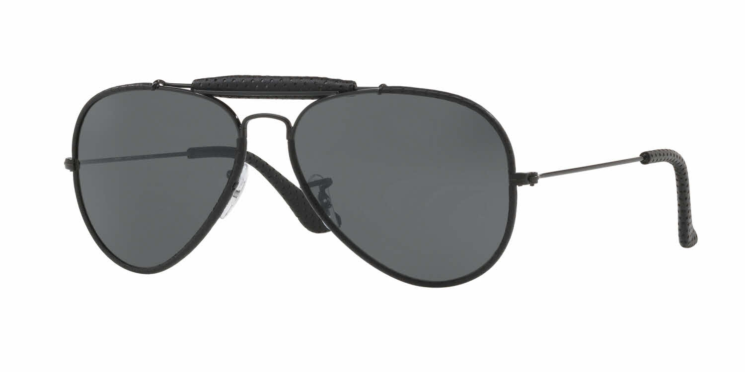 RayBan RB3422Q Aviator Craft Prescription Sunglasses