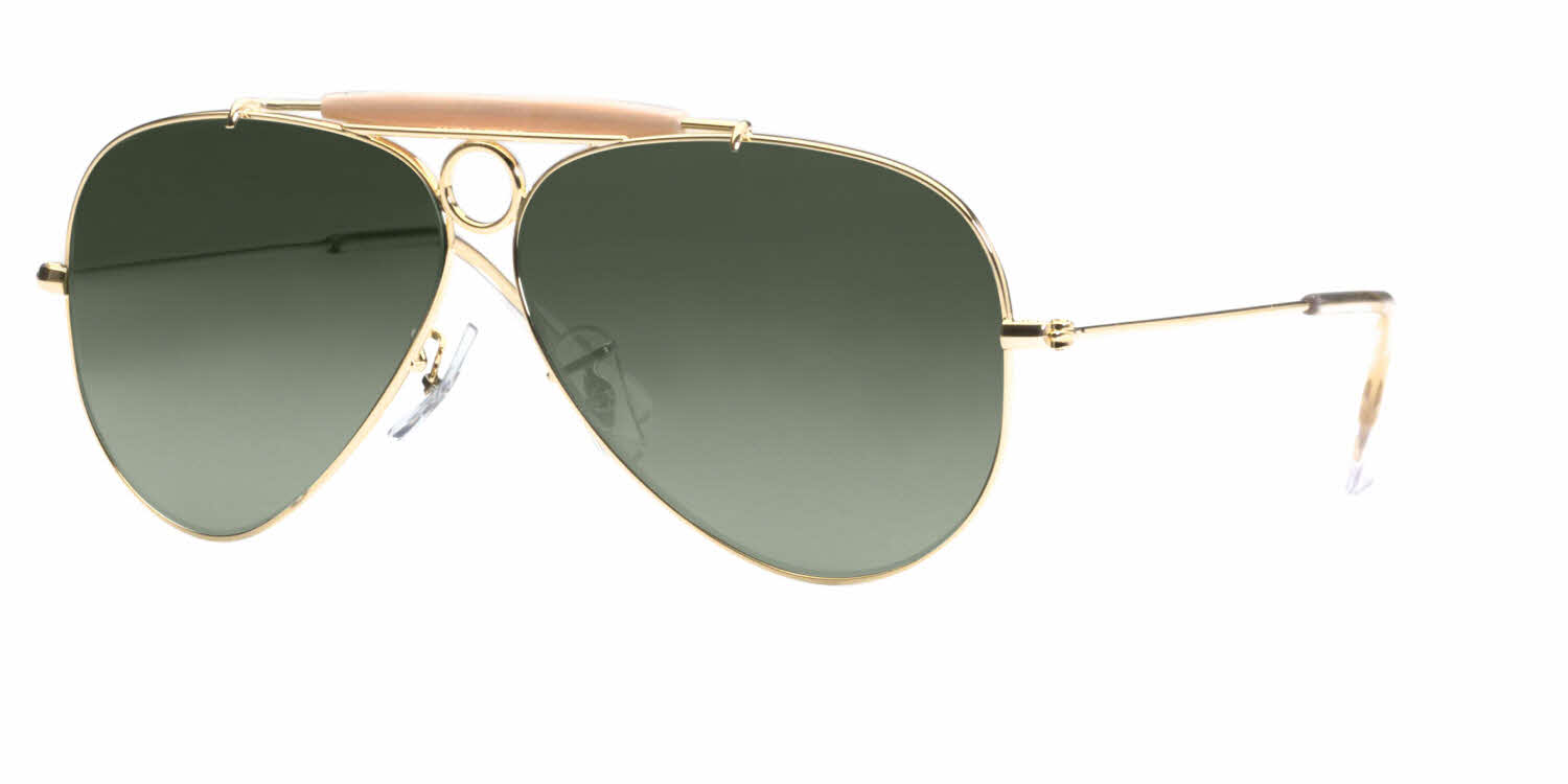 Visit Prescription Sunglasses Ray-Ban RB3138 - Shooter Aviator Image 1