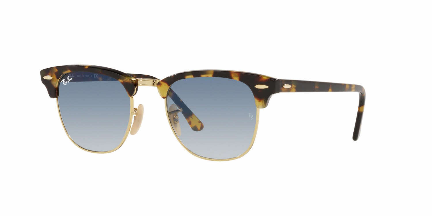 Rayban Clubmaster Tortoise Gold Green Sunglasses RB3016 W0366 51 – The  Vision Studio Enterprises