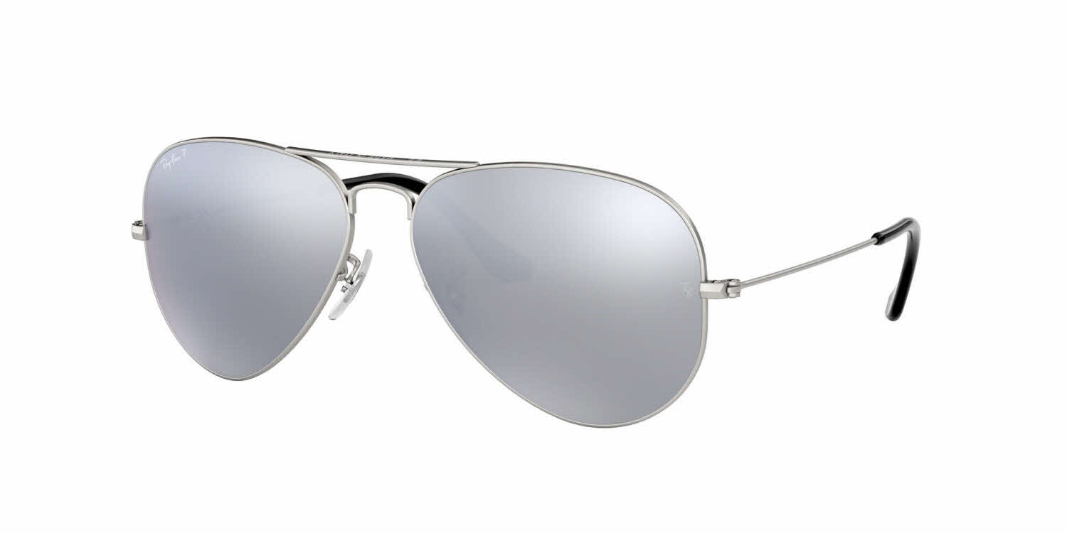 Ray-Ban RB3025 - Large Metal Aviator Sunglasses | FramesDirect.com