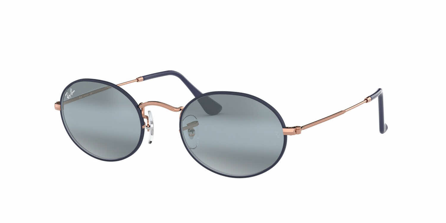 Ray-Ban RB3547 Oval by Peggy Gou Sunglasses | FramesDirect.com