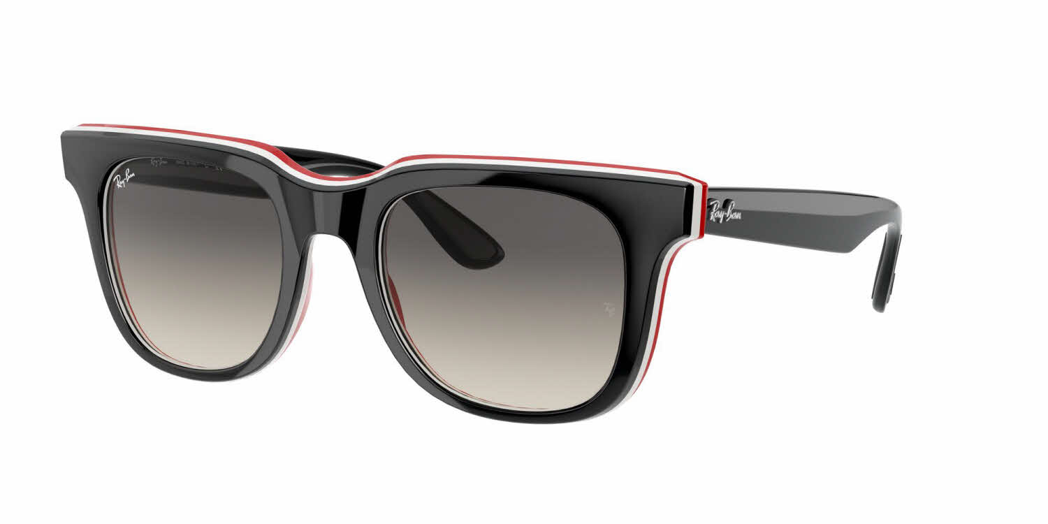 Womens Sunglasses Ray-Ban Sunglasses Ray-Ban Rb4368 Sunglasses in Red Black 