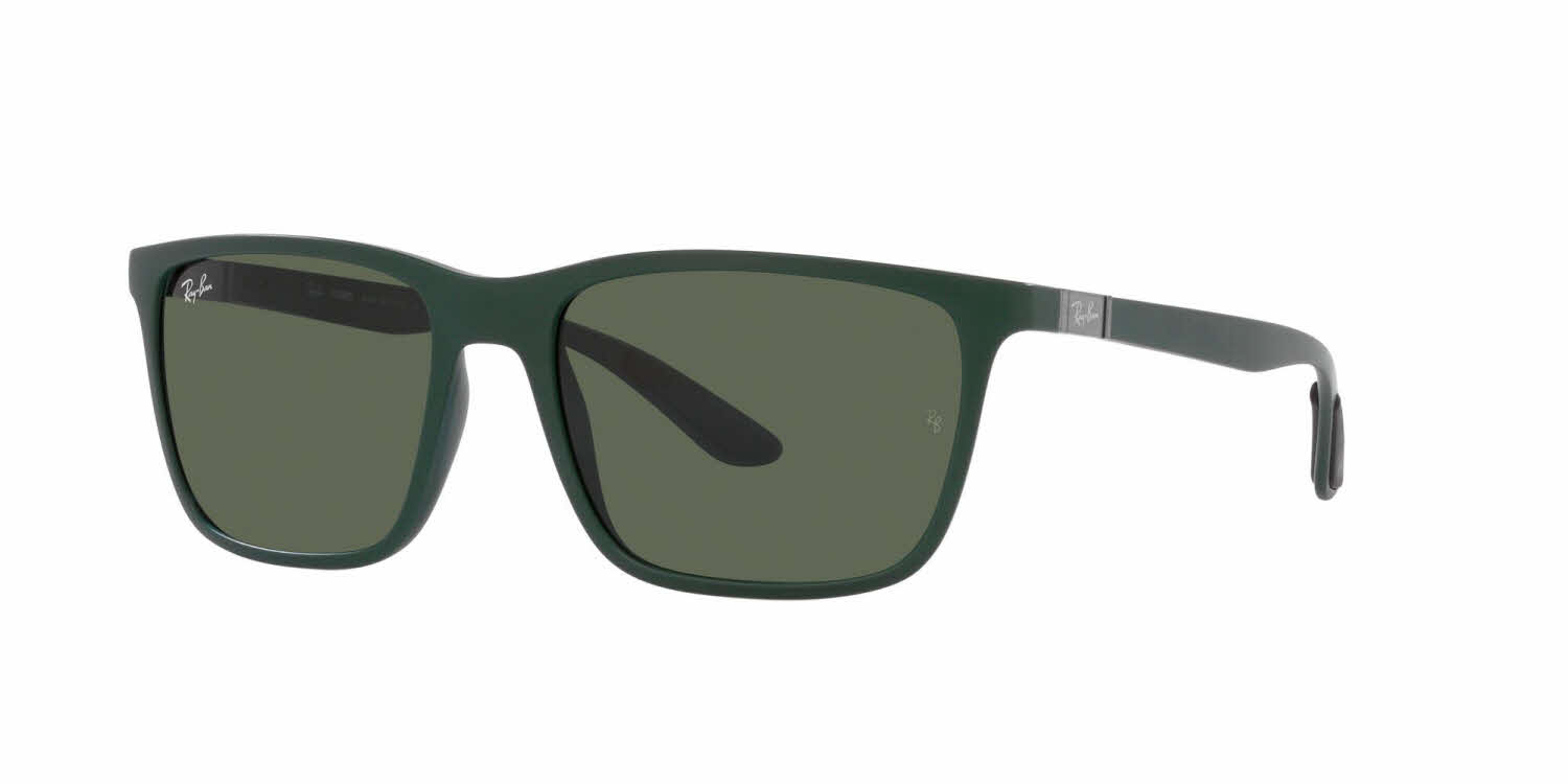 Ray-Ban Original Wayfarer Sunglasses Black/Crystal Green at CareOfCarl.com