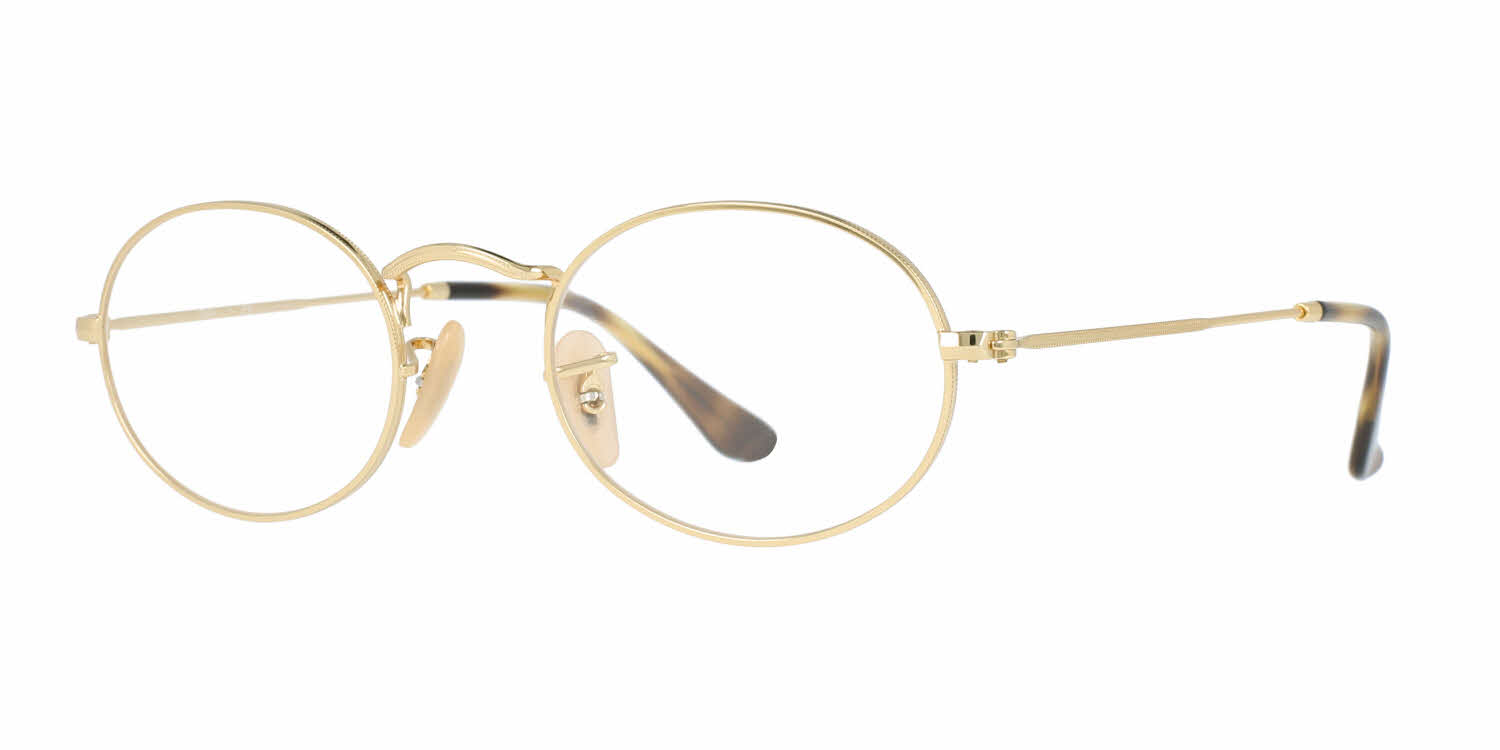 RB Unisex RX3547V Eyeglasses Gold On Top Havana 48mm & Cleaning Kit Bundle