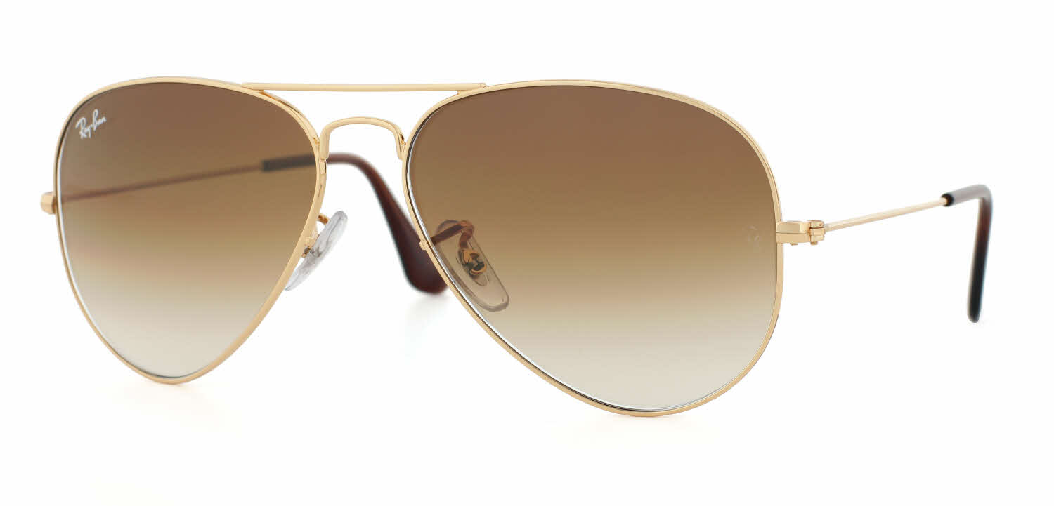 ray ban aviators large metal