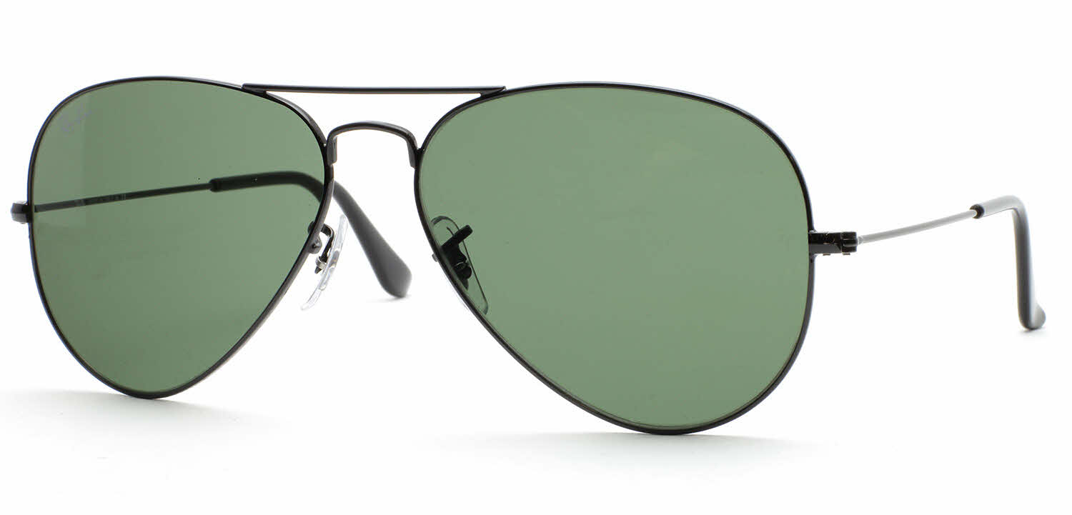 large frame ray ban aviator