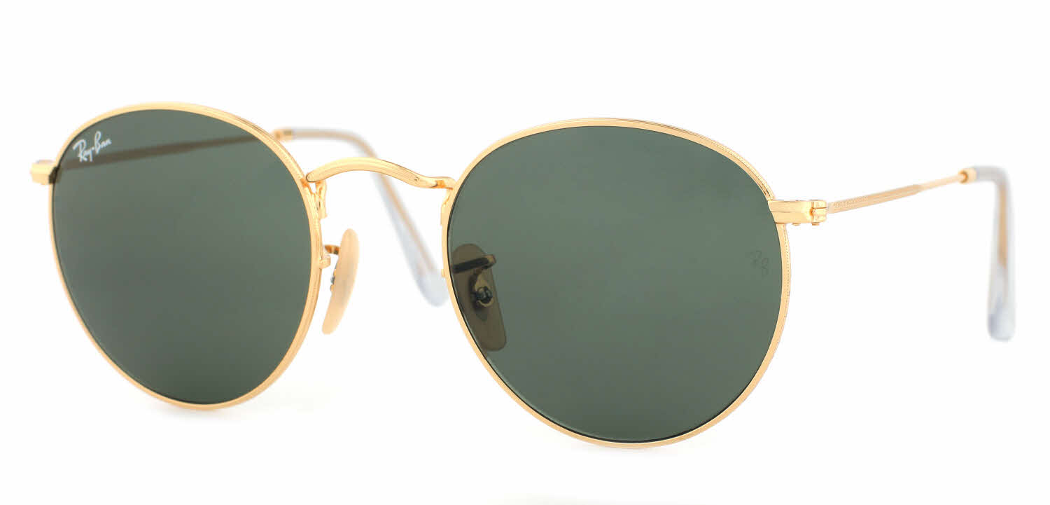 Ray-Ban RB3447 - Round Metal Sunglasses