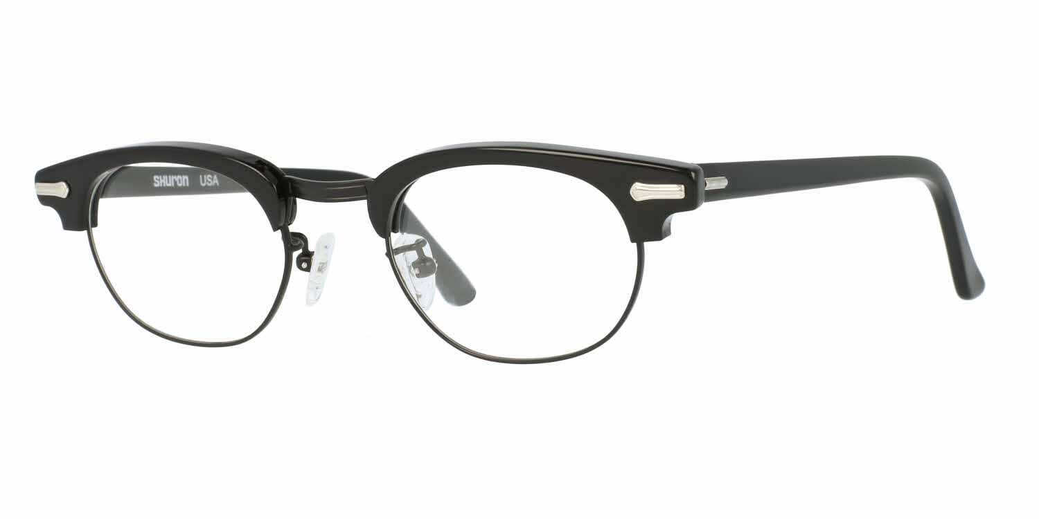 Shuron Ronsir Revelation Eyeglasses in Black
