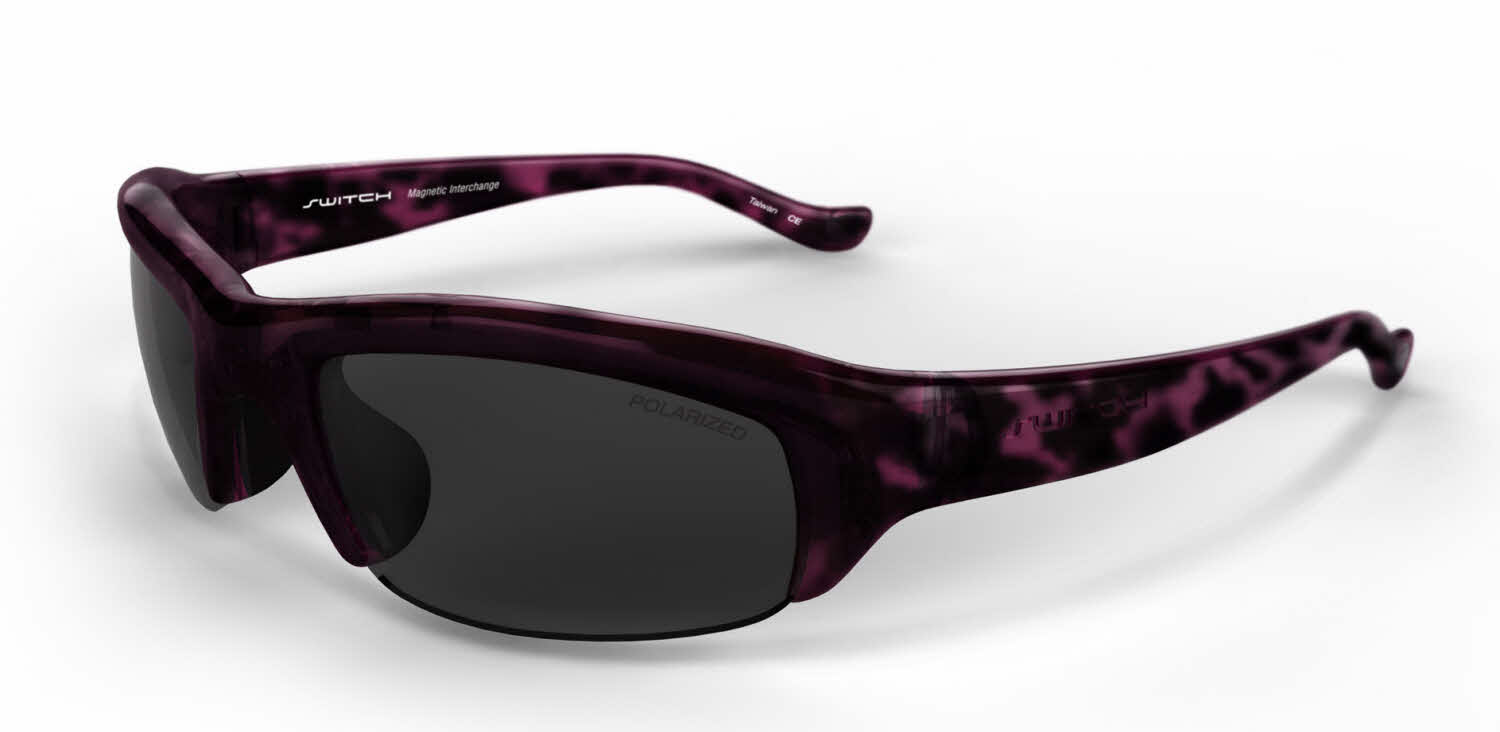 purple sport sunglasses