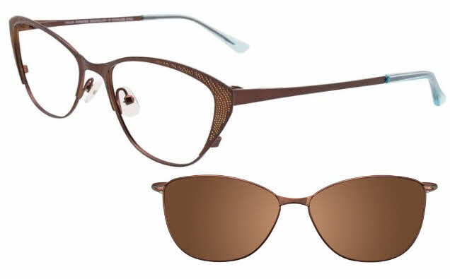 Visit Eyeglasses Takumi TK1072 With Magnetic Clip-On Lens Image 1