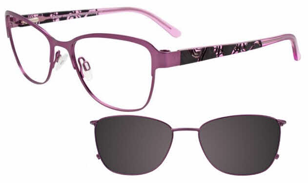 Visit Eyeglasses Takumi TK1077 With Magnetic Clip-On Lens Image 1