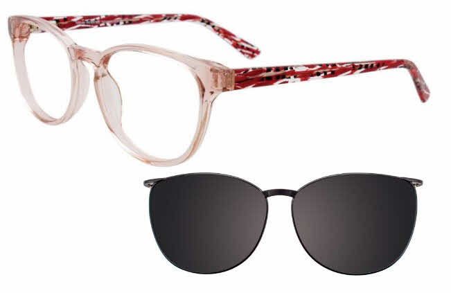 Visit Eyeglasses Takumi TK1091 With Magnetic Clip-On Lens Image 1