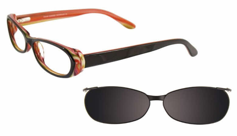 Takumi T9886 With Magnetic Clip-On Lens Eyeglasses