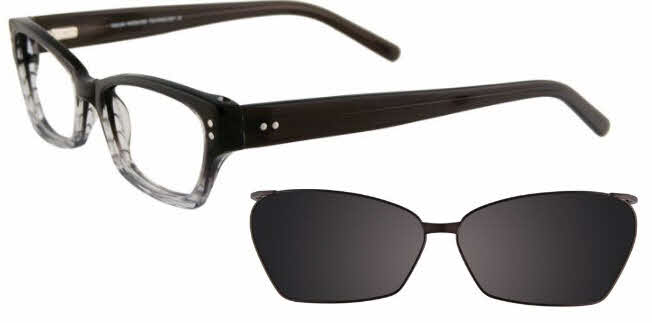 Takumi T9962 With Magnetic Clip-On Lens Eyeglasses