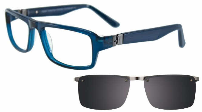 Visit Eyeglasses Takumi T9990 With Magnetic Clip-On Lens Image 1