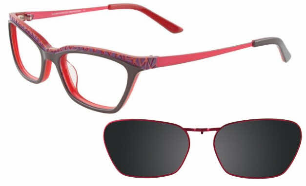 Takumi T9997 With Magnetic Clip-On Lens Eyeglasses