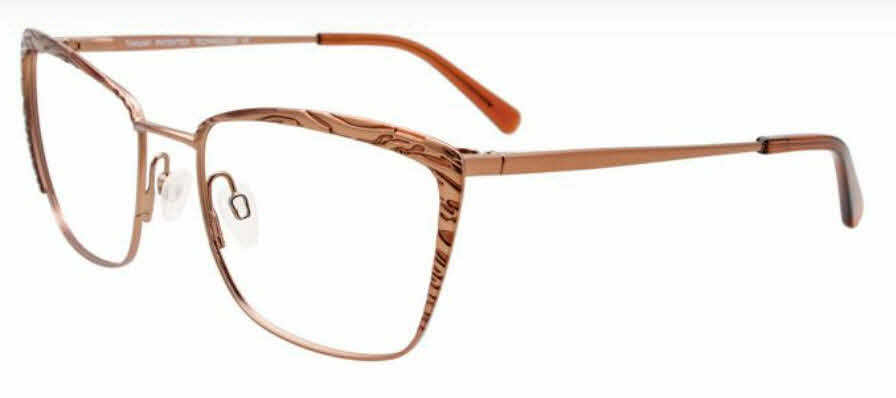 Takumi TK1201 With Magnetic Clip-On Lens Womens Eyeglasses in Brown 116$