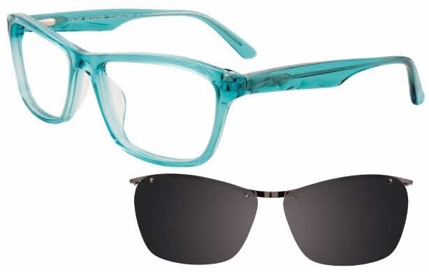 Visit Eyeglasses Takumi TK951 With Magnetic Clip-On Lens Image 1