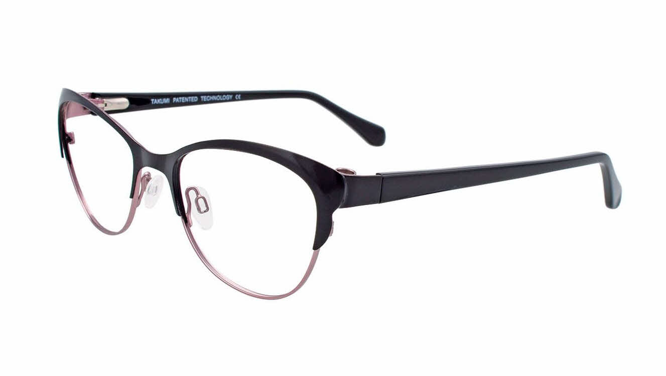 Takumi TK1027 With Magnetic Clip-On Lens Eyeglasses