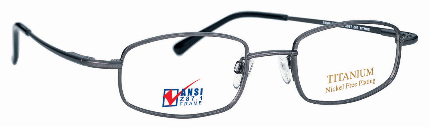 Titmus EXT 9 with Side Shields Titanium Collection Eyeglasses