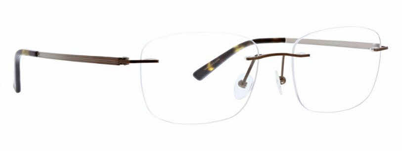 Totally Rimless Fintan363 Eyeglasses in Brown 184$