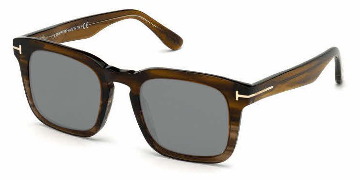 Tom Ford FT0751 - Dax Shiny Classic Dark Havana (52N) Prescription Sunglasses - Image 1