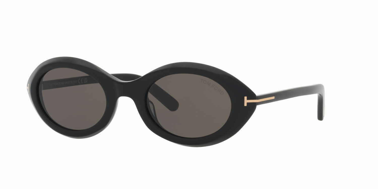Tom Ford FT1186 Black Shiny (1330L1) Prescription Sunglasses - Image 1