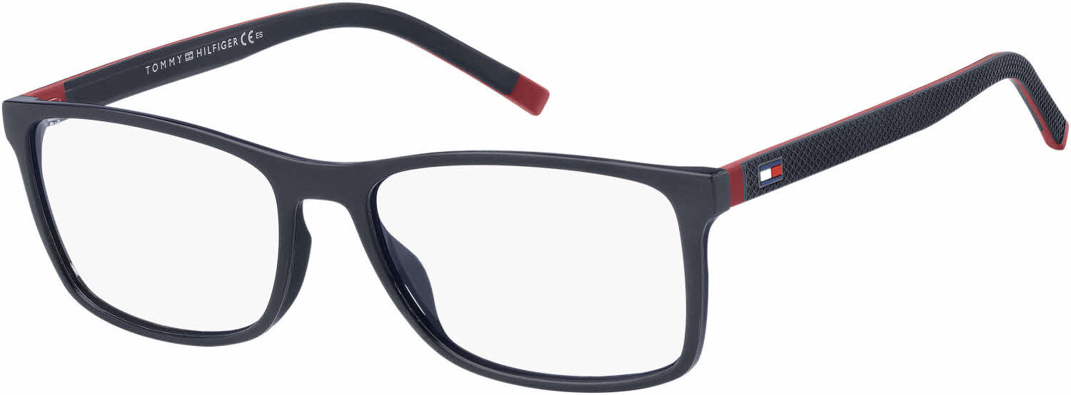 Male Tommy Hilfiger Sunglasses Frame Color Matte Blue Black TH-1710-S-0003-4S-57
