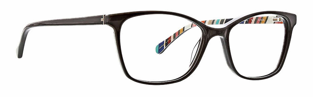 Trina Turk Teddi Eyeglasses in Black