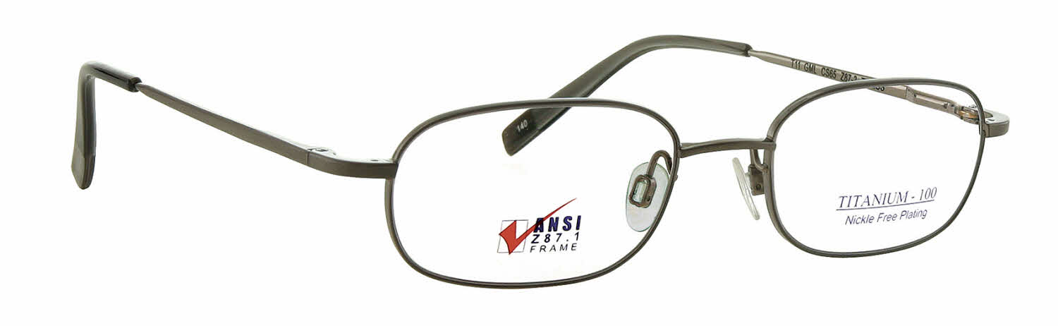 Titmus EXT 11 with Side Shields -Titanium Collection Eyeglasses