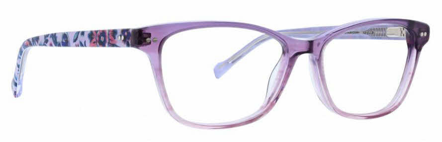 Vera Bradley Kids Lilah Girls Eyeglasses In Purple